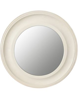 Country Living Round Wall Mirror Cream