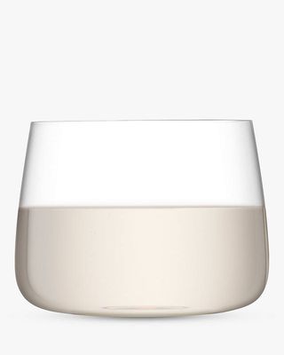 Metropolitan Stemless Wine Glass Tumbler, Set of 4, Clear