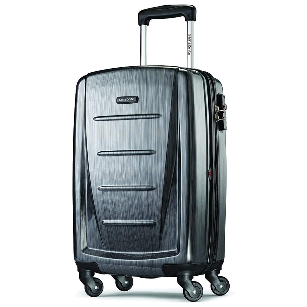 Winfield 2 Hardside Luggage with Spinner Wheels, 24-Inch Checked Bag