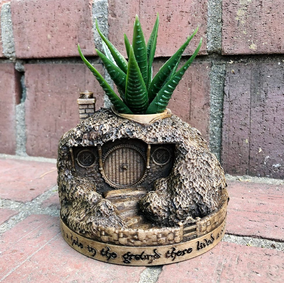 Hobbit Hole Succulent Planter