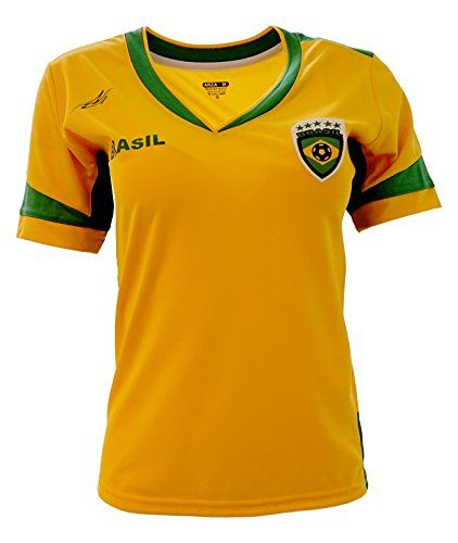 Brazil Slim Women Soccer Jersey