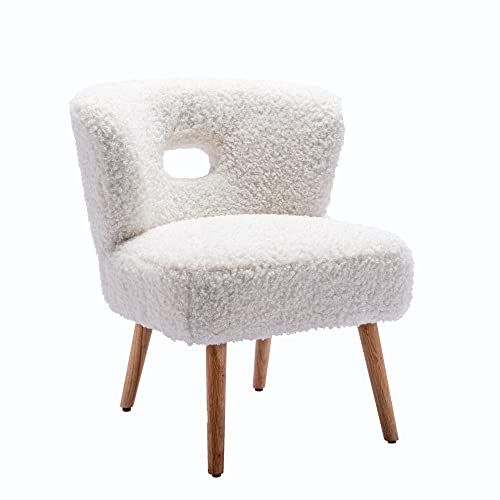 KCC Modern Faux Fur Accent Chair