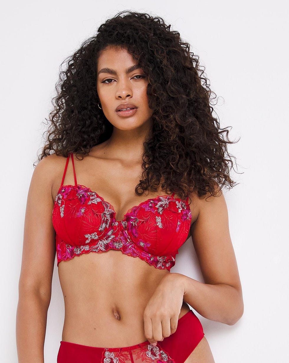 Contemporary Emb Balcony Bra