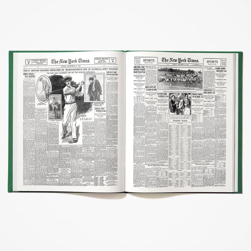 Personalized "A History of Golf" Book