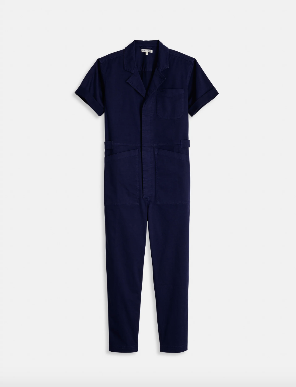 Standard Short Sleeve Jumpsuit in Linen