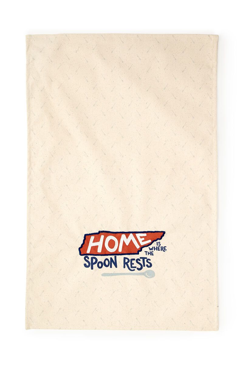 Home State Embroidered Dish Towel