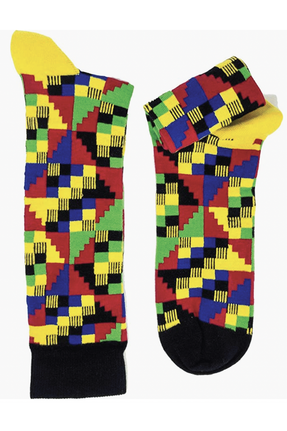Kubolor Kente African Socks