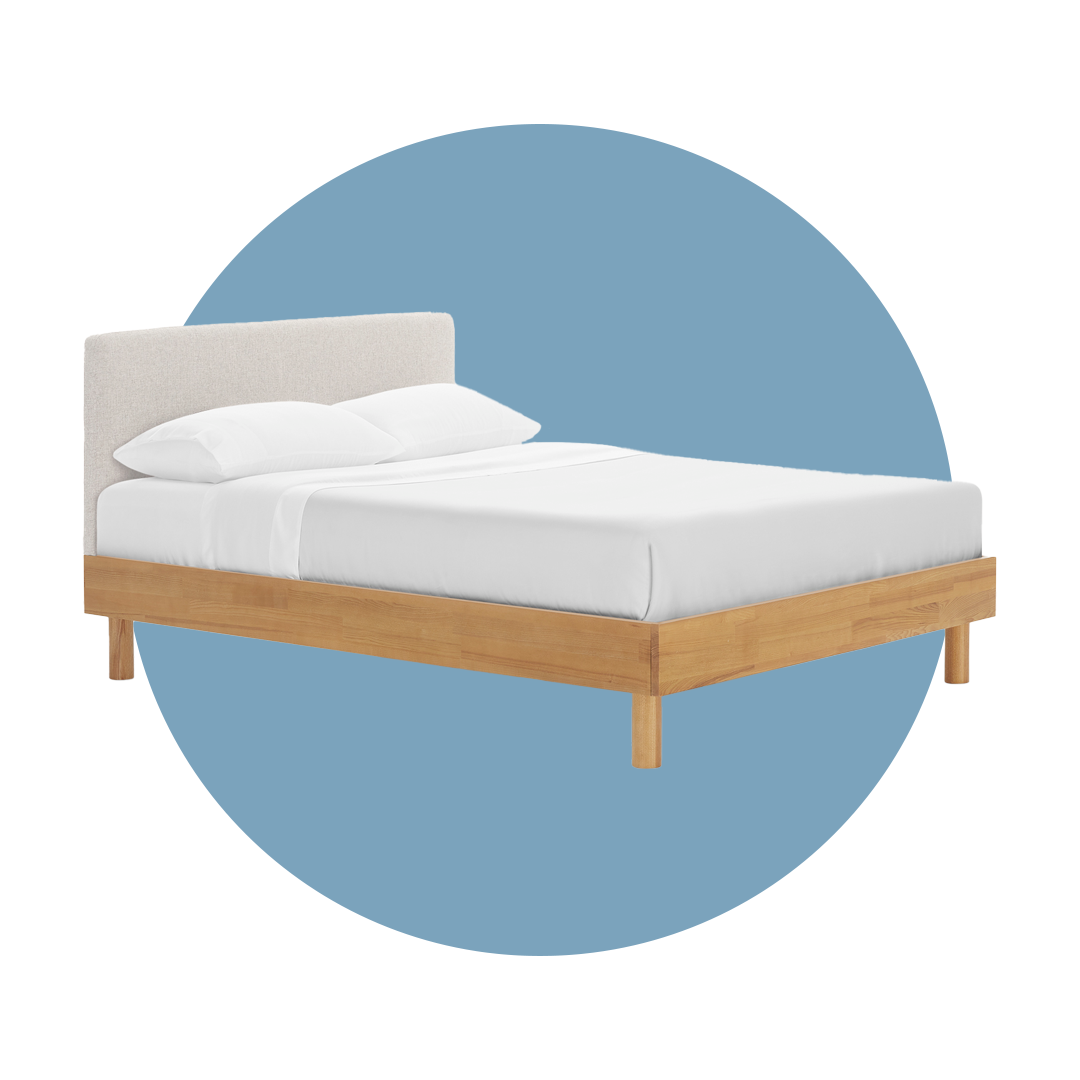Chorus Bed, Queen with Upholstered Headboard Chorus Bed, Queen with Upholstered Headboard