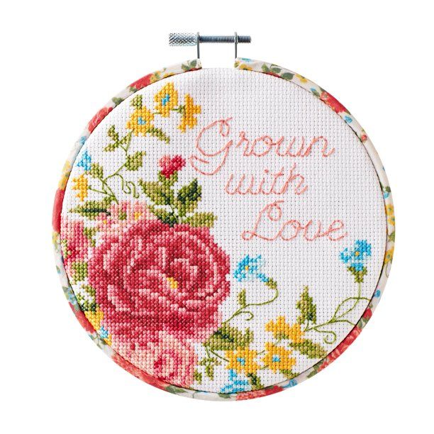 Sweet Rose Cross Stitch Kit