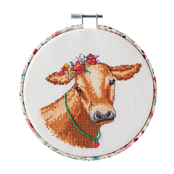 Cow Cross Stitch Kit
