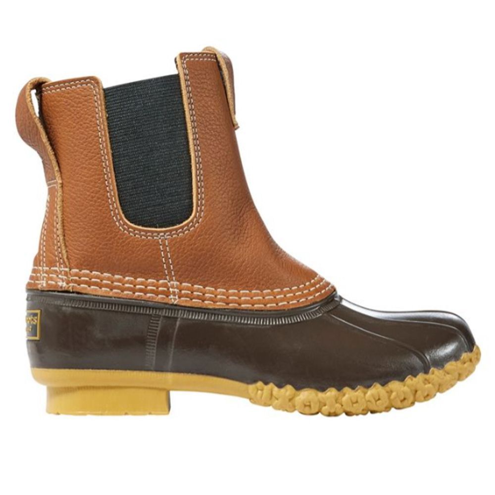 Womens leather best sale duck boots