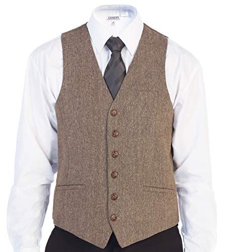 6 Button Tweed Vest