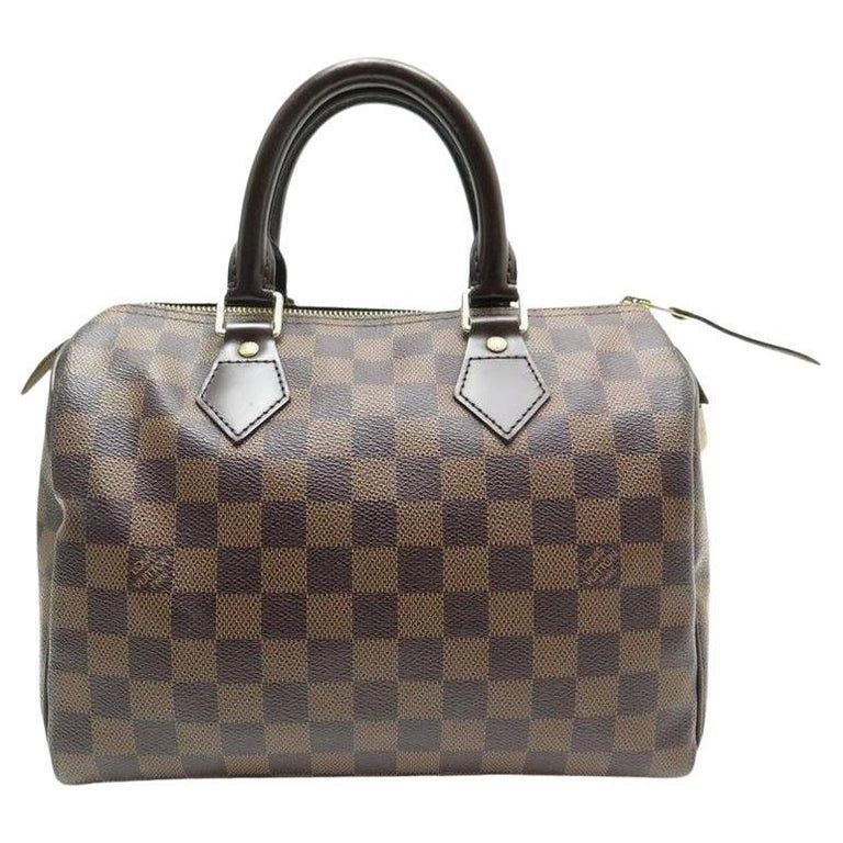 speedy 25 damier ebene bandouliere