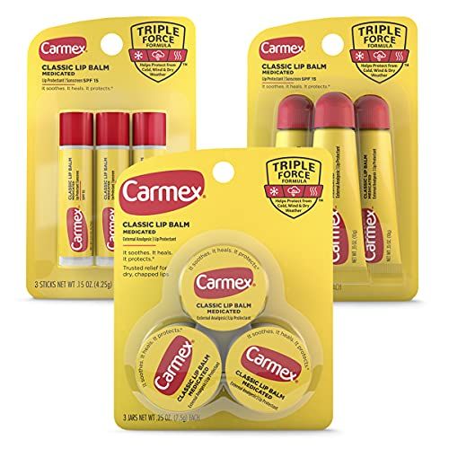 Carmex Medicated Lip Balm Variety Pack