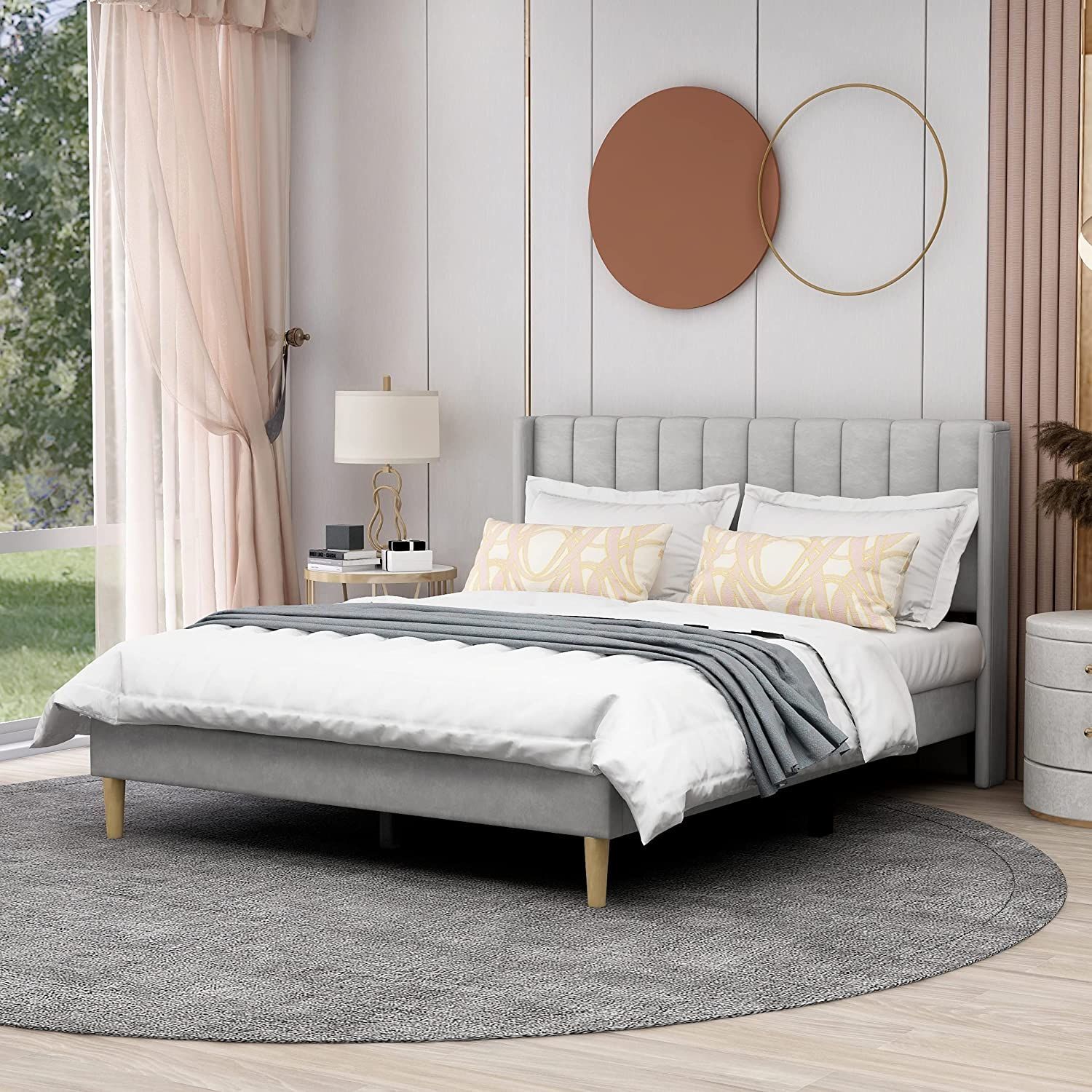 10 Best Upholstered Bed Frames of 2023 - Pretty Upholstered Bed Frames ...