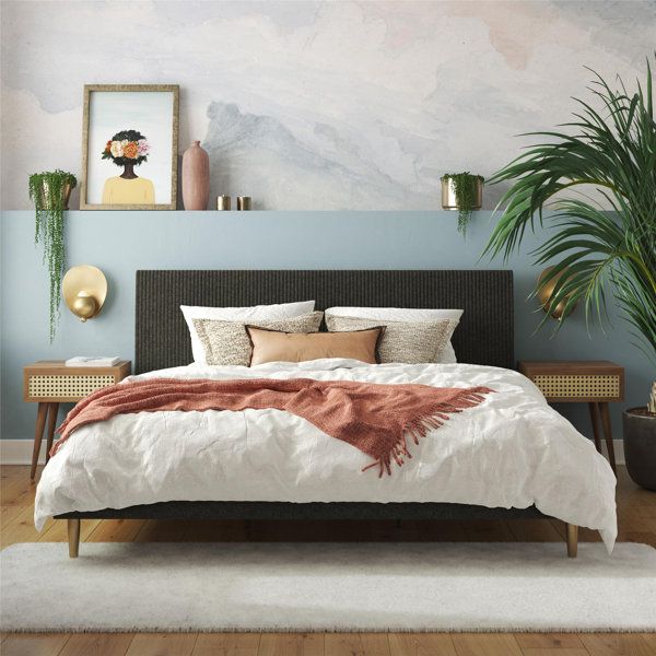 13 Best Upholstered Bed Frames Of 2024