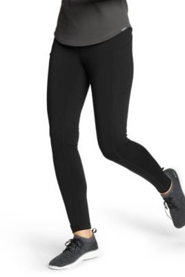 Victoria® Women's Extreme Winter Black Faux Fur Plush Lined Thermal Leggings