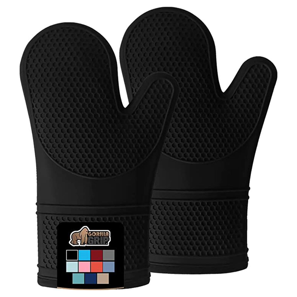 Heat-Resistant Silicone Oven Mitts