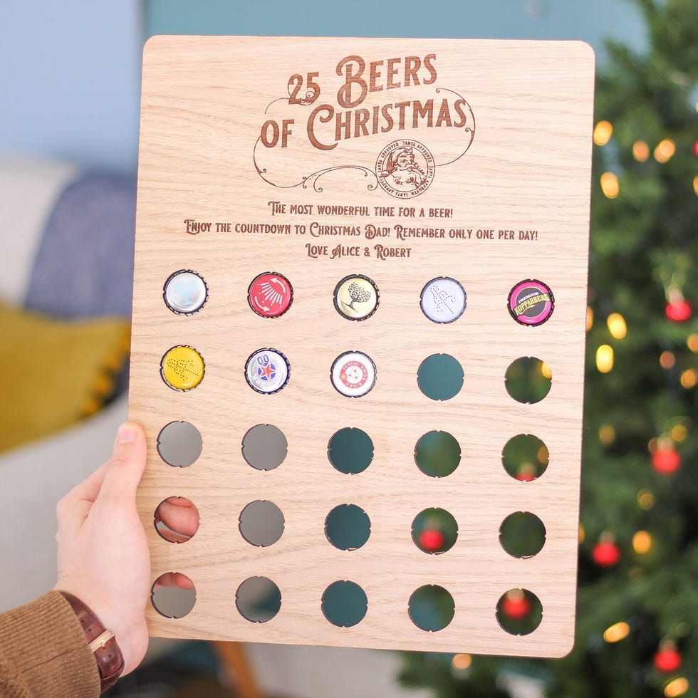25 Beers of Christmas Bottle Cap Collector