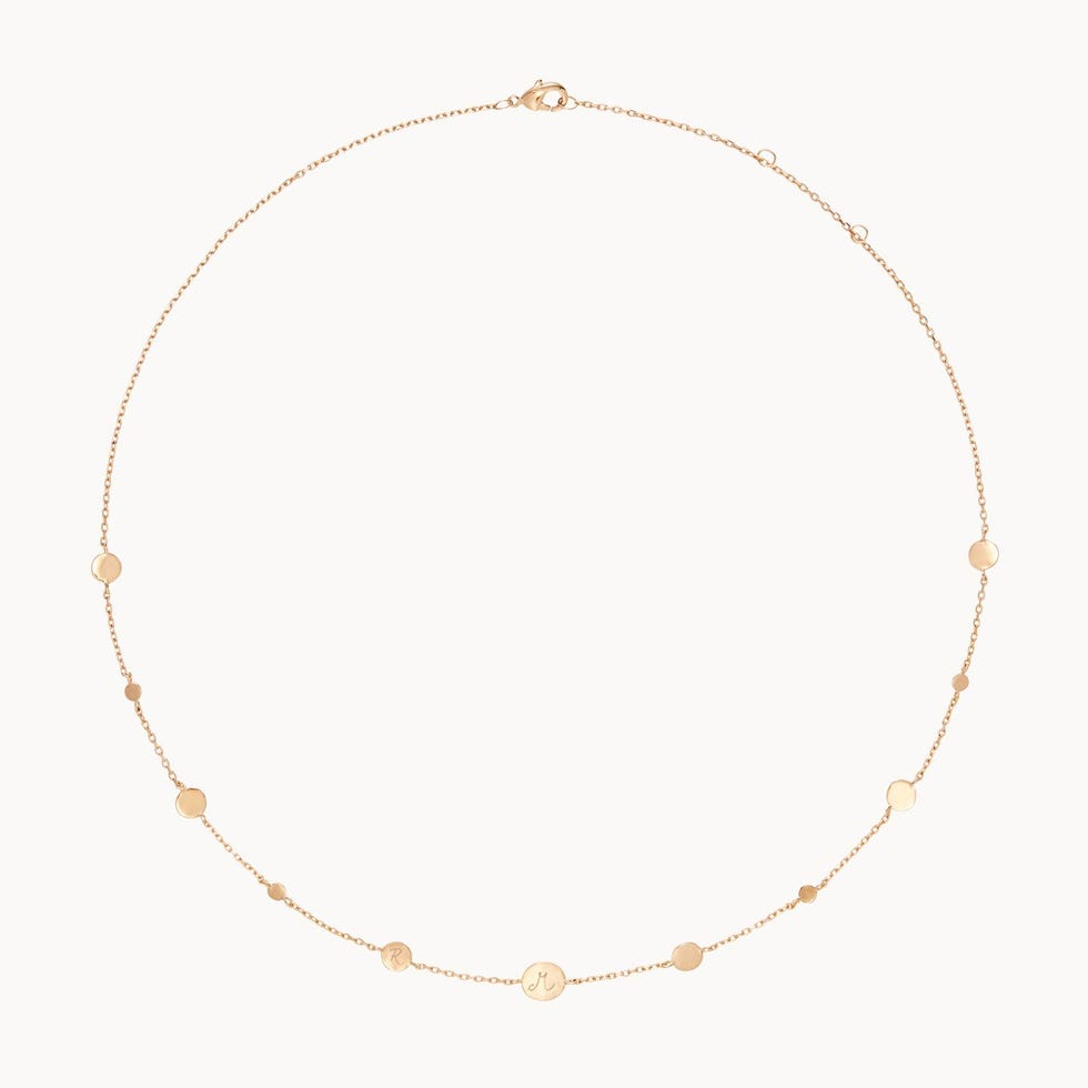Personalised Initial Pastille Necklace
