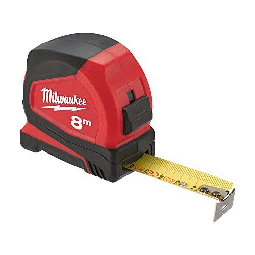 Steel Measuring Tape, black-red; 3, 5 or 8 m