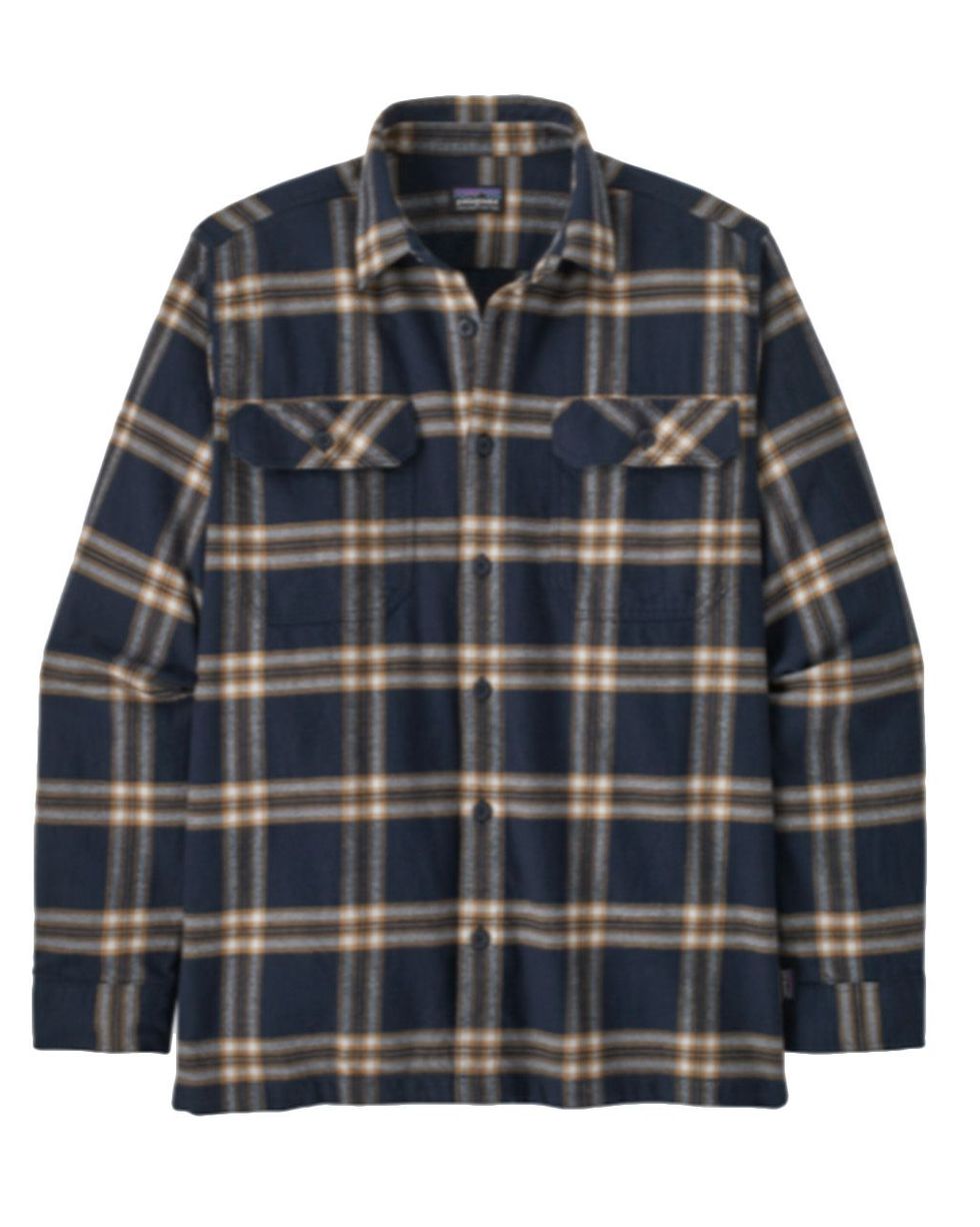 Long-Sleeved Organic Cotton Midweight Fjord Flannel Shirt