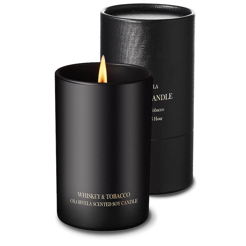 Whiskey & Tobacco Woodwick Candle