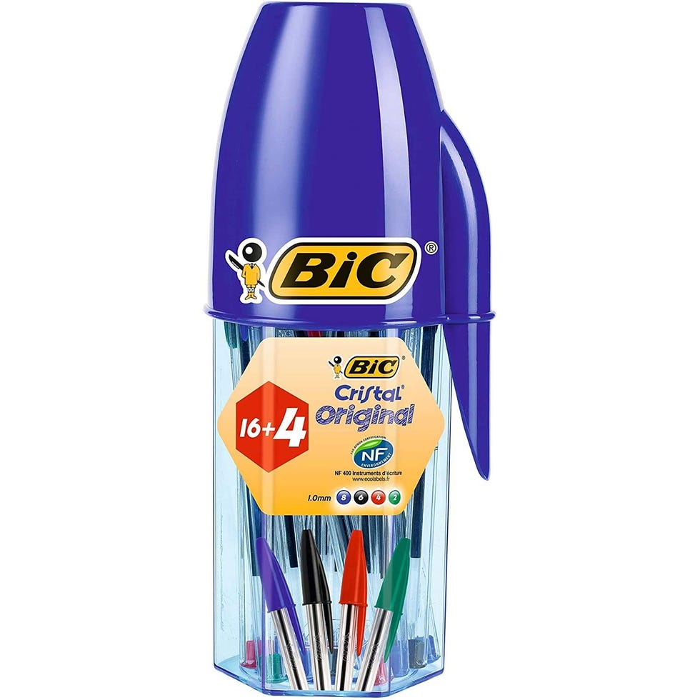 20 bolígrafos bic Cristal