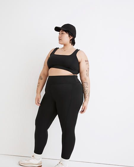 MOREFEEL Plus Size Capri Leggings for Women-Stretchy X-Large-4X Tummy  Control High Waist Spandex Workout Black Yoga Pants