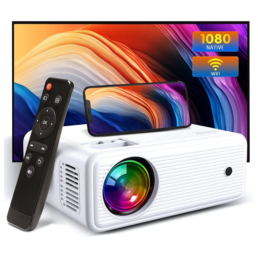 Mini HD Movie Projector for iPhone with Screen