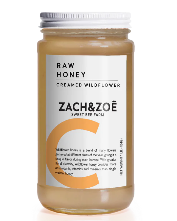 Creamed Wildflower Honey by Zach & Zoe