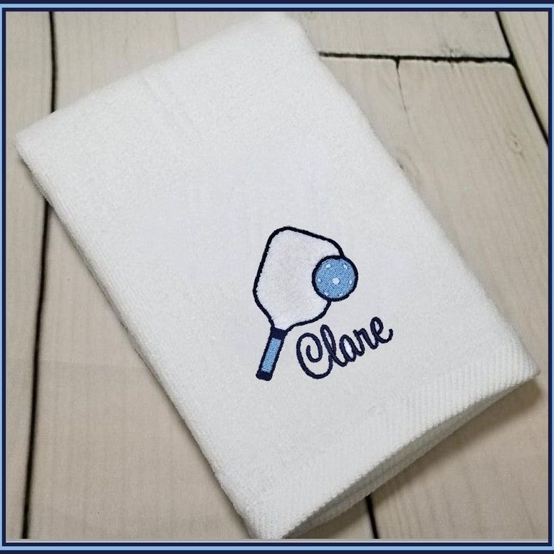Pickleball Personalized Towel