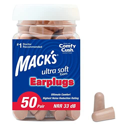Ultra-Soft Foam Earplugs