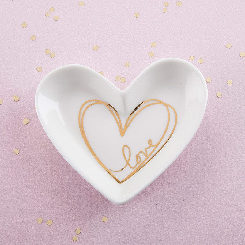 Heart Shaped Trinket Dish 