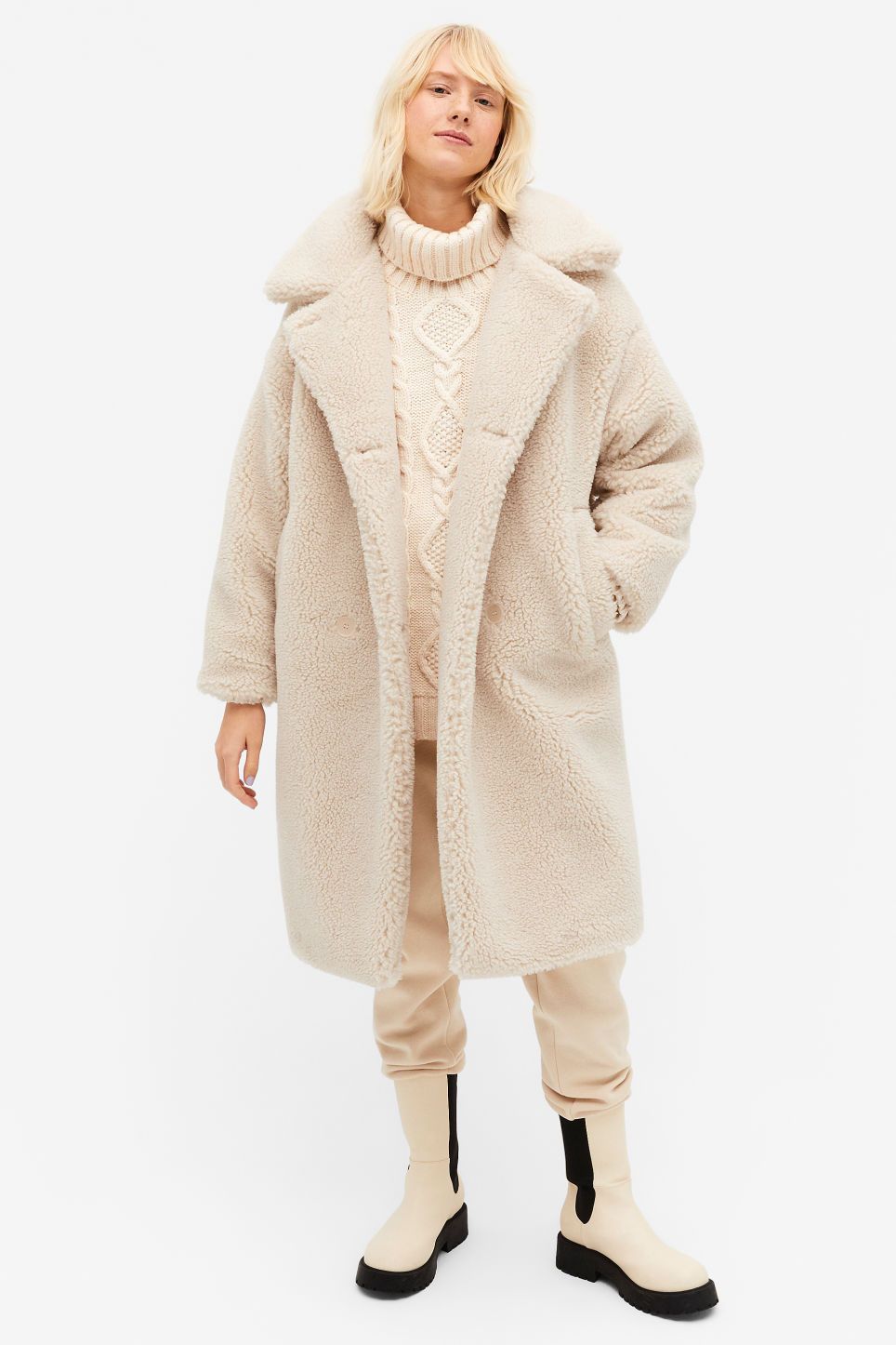 teddy style coat