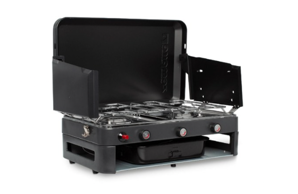 Zempire 2-Burner Deluxe & Grill High-Stress Tenting Stove