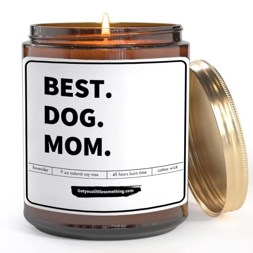 Best Dog Mom Soy Candle