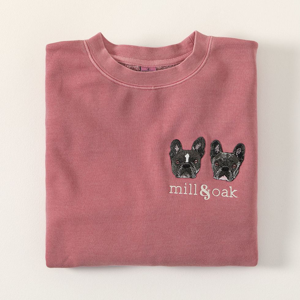 Custom Pet Embroidered Sweatshirt