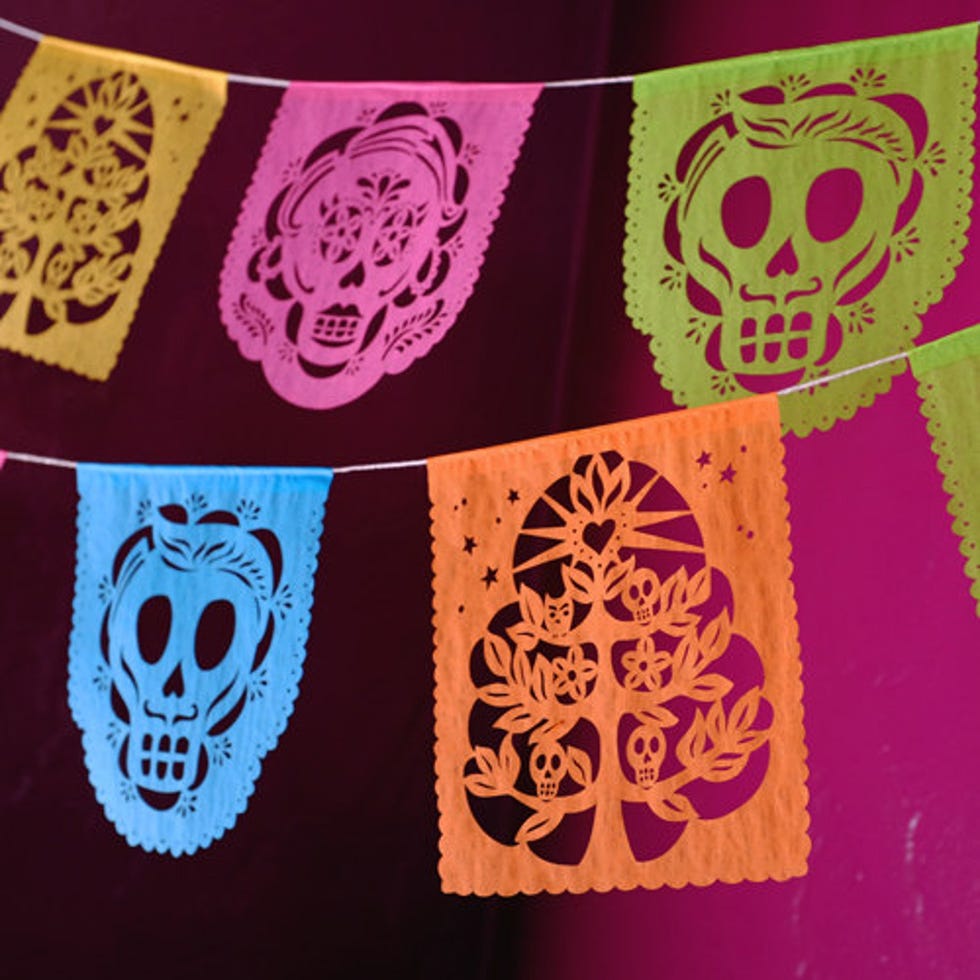 Day of the Dead Papel Picado Banners
