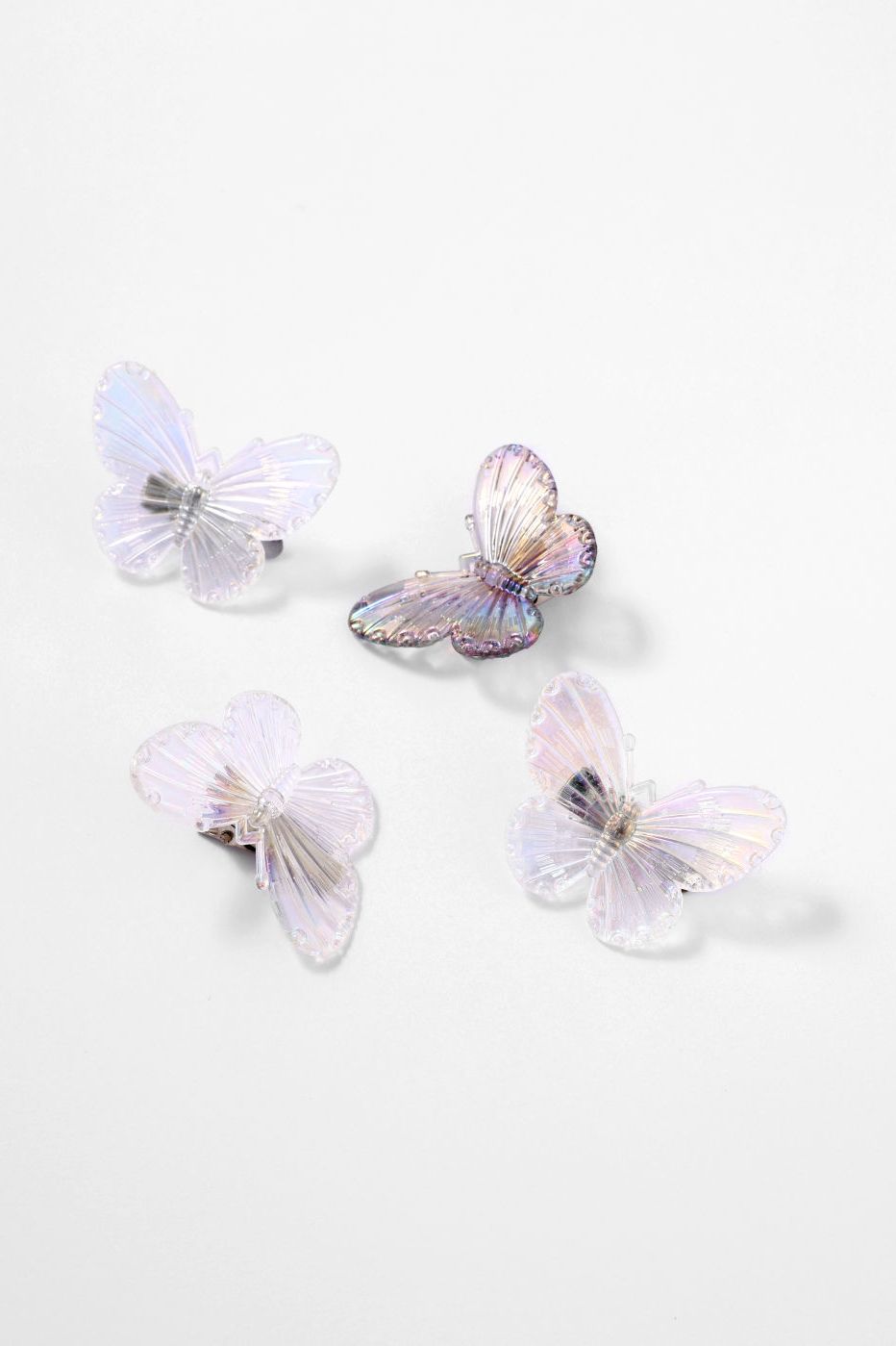 Cider 4-Piece Butterfly Design Hair Claws