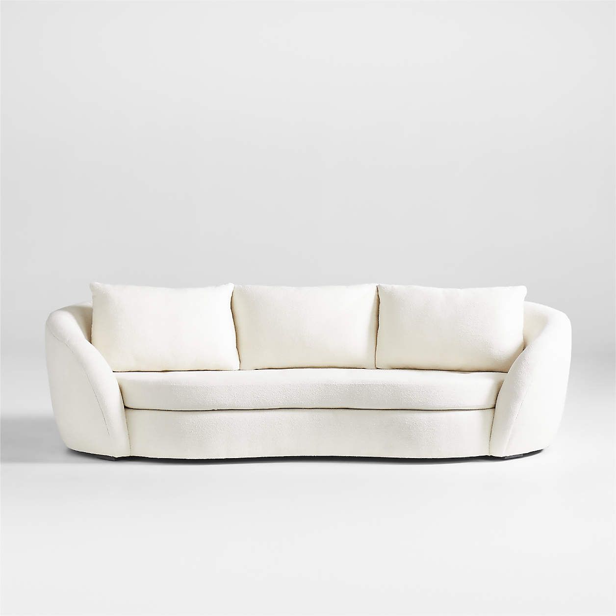 Sinuous Curved Sofa 102"