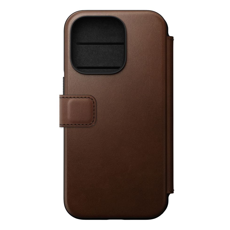 Modern Leather Folio for iPhone 14
