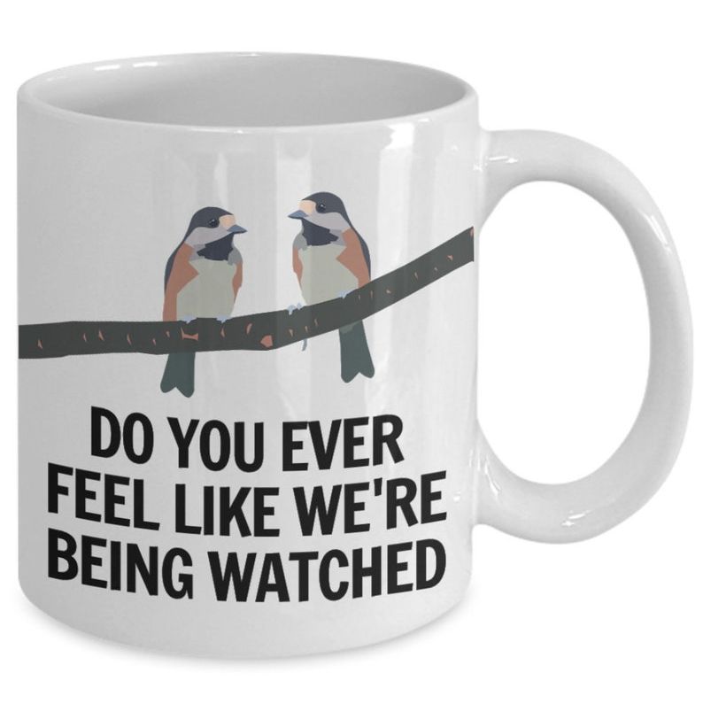 Birdwatching Humor Coffee Mug
