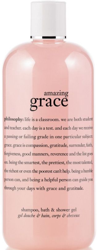 Amazing Grace Perfumed Shampoo, Shower Gel & Bubble Bath