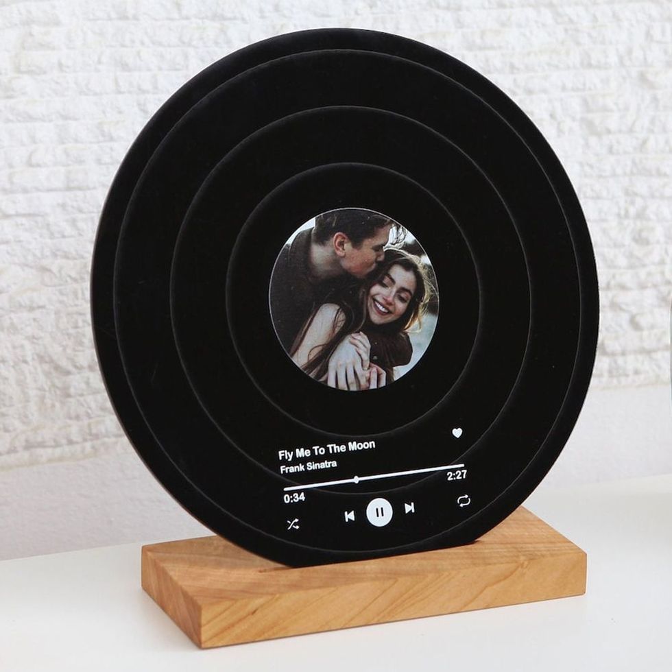 Custom Song Record Plaque