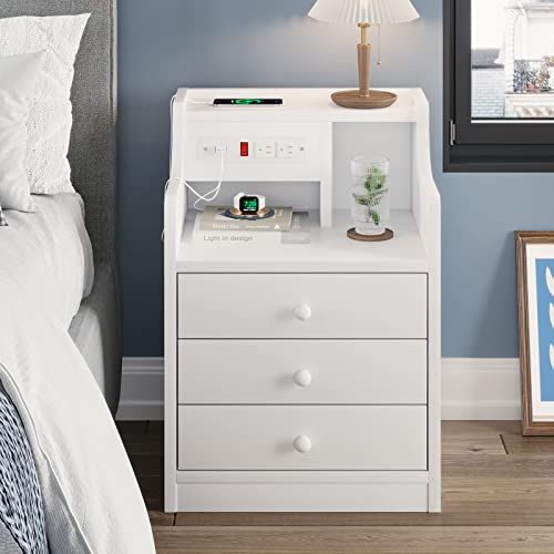 Unique nightstands for deals bedroom