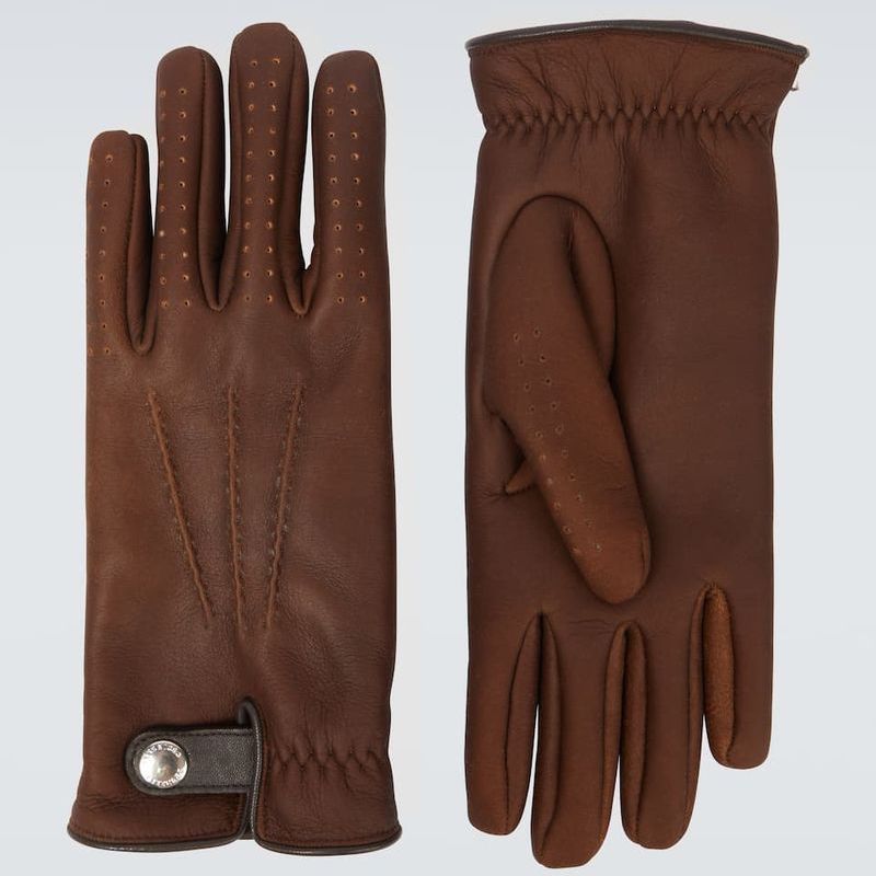 warmest winter leather gloves