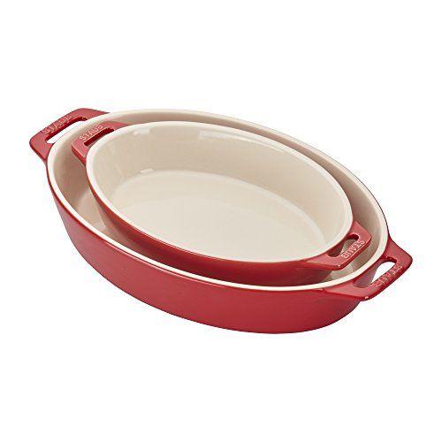 Staub Ceramic Oval Baking Dish Set