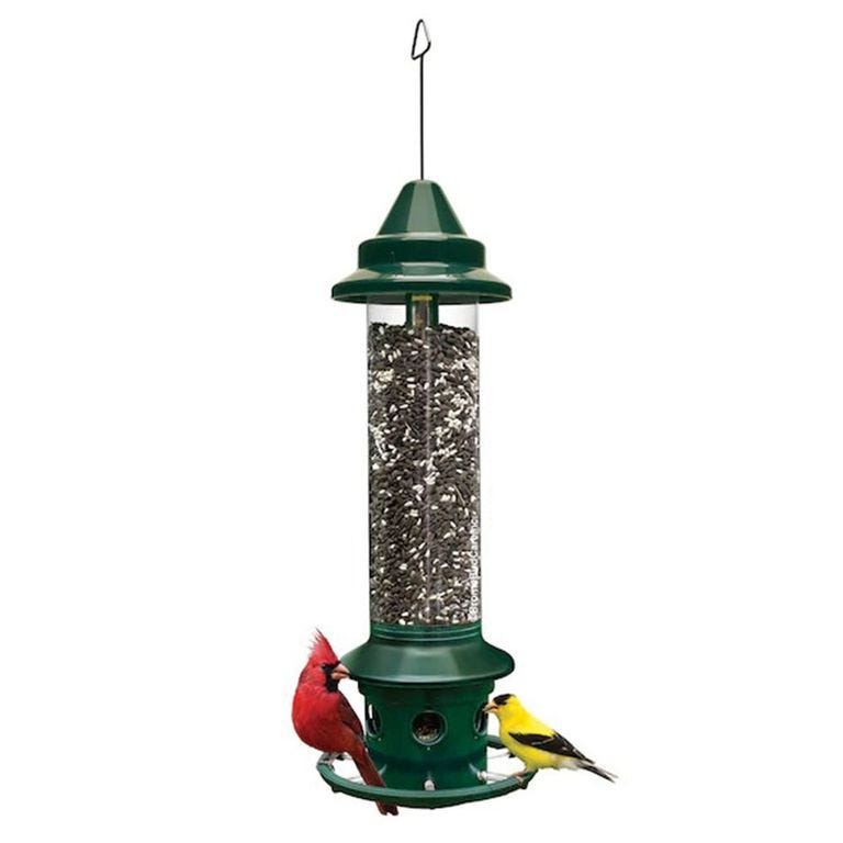 Plus Green Tube Bird Feeder