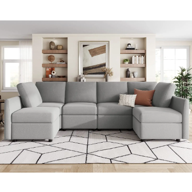 Modular Sectional Sofa With Storage